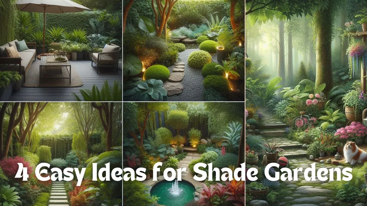 4 Easy Ideas for Shade Gardens