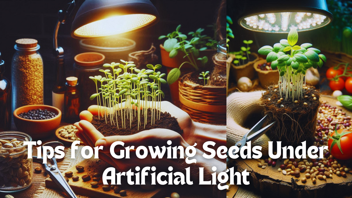 Tips for Growing Seeds Under Artificial Light